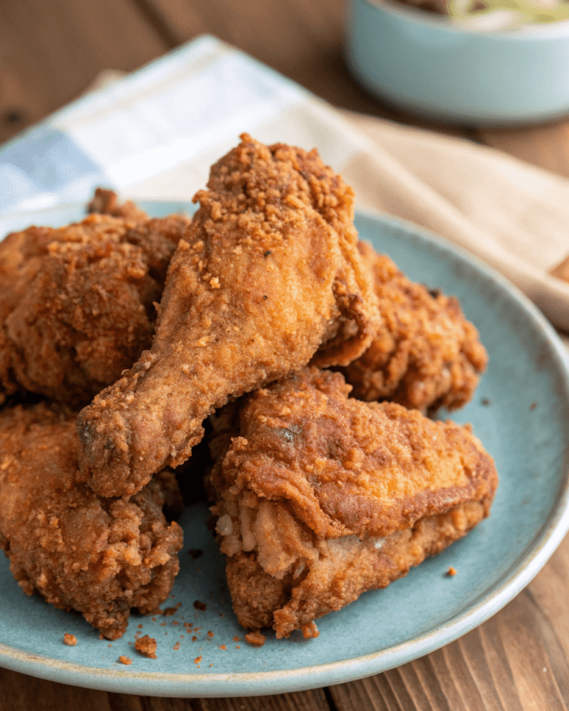 Popeyes Style Fried Chicken  dish