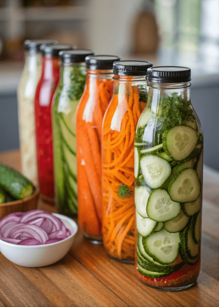 quick pickled vegetables recipe step by step