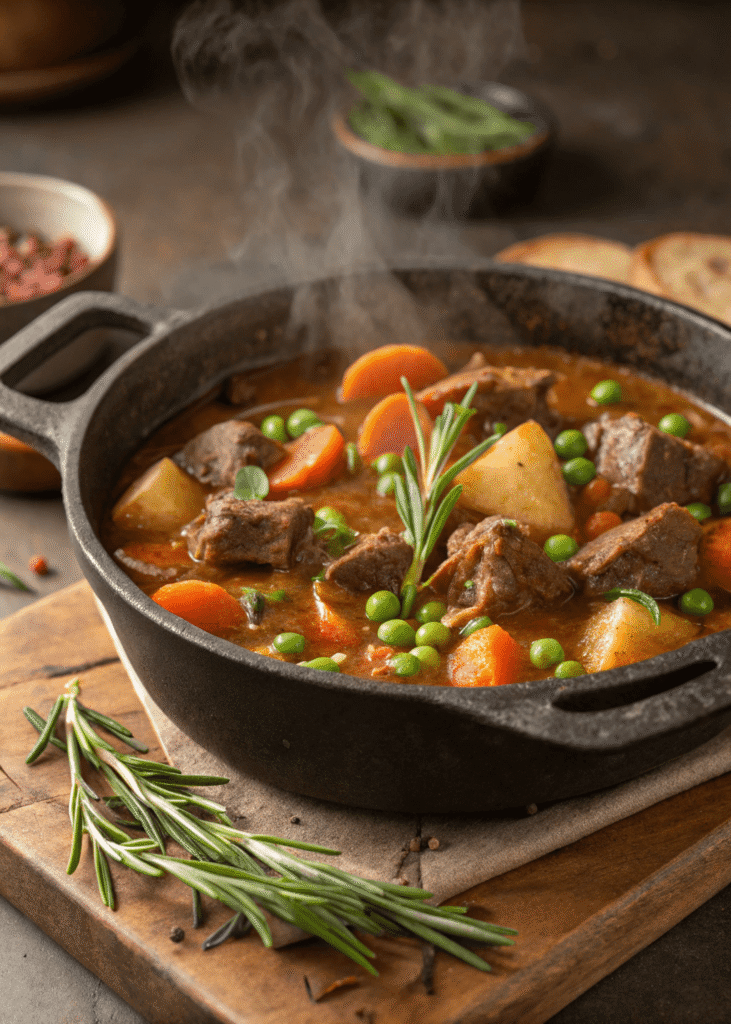 Dutch Oven Beef Stew dish
