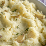 garlic mashed potatoes