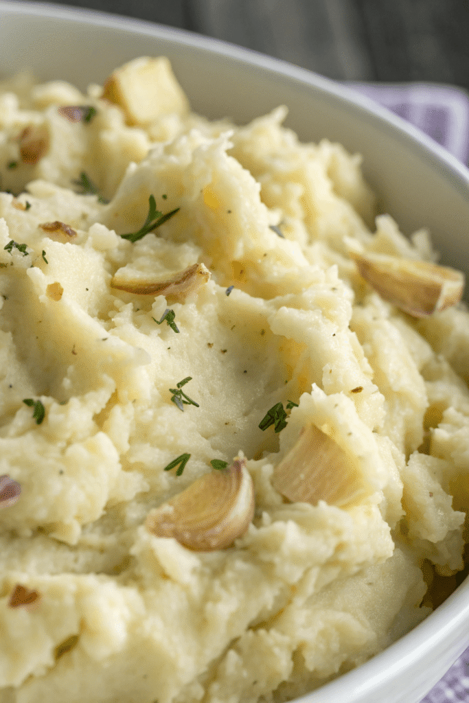 garlic mashed potatoes