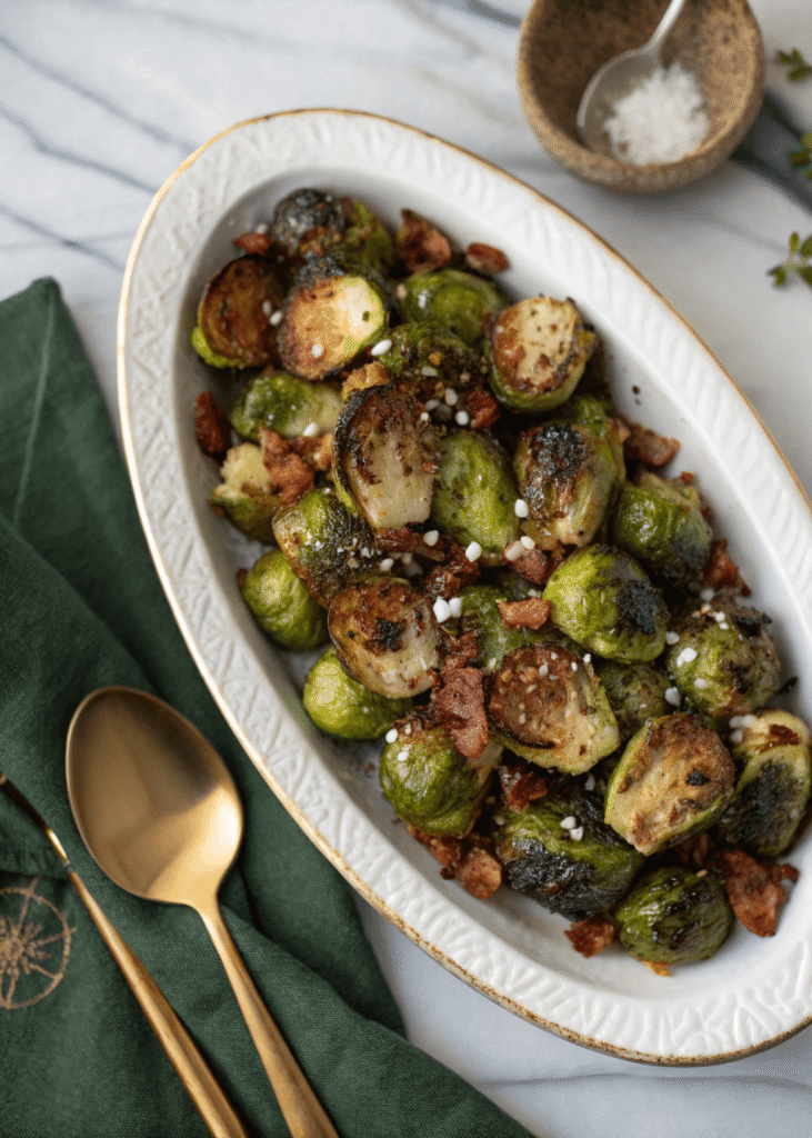 Crispy Baked Brussels Sprouts