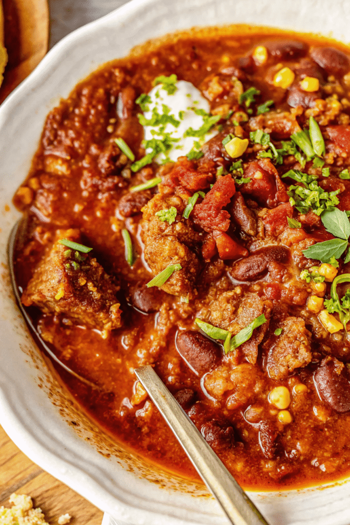 Chuck Roast Chili recipe