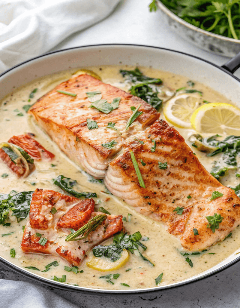 Tuscan Salmon recipe