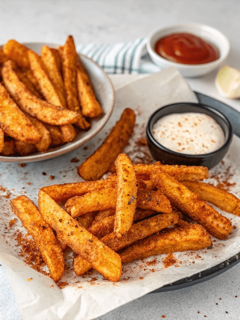 prep Popeyes Fries for kids easly