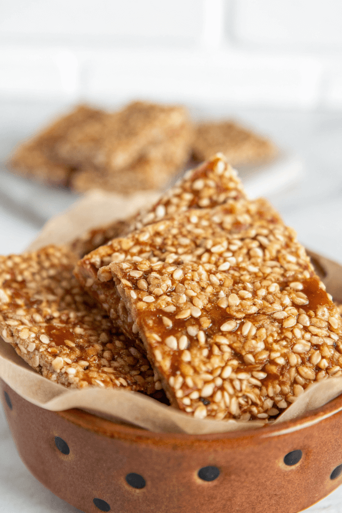honey sesame seed candy recipe