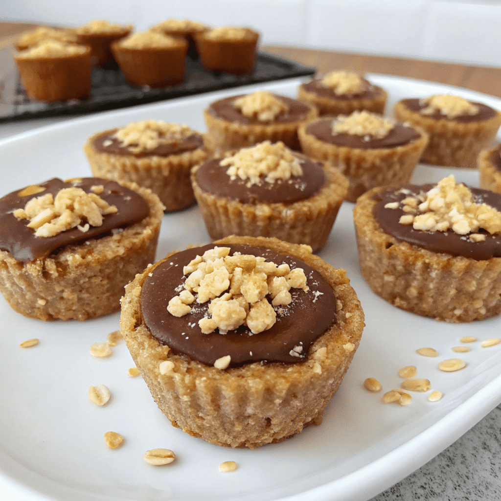 peanut butter oat cups recipe instructions