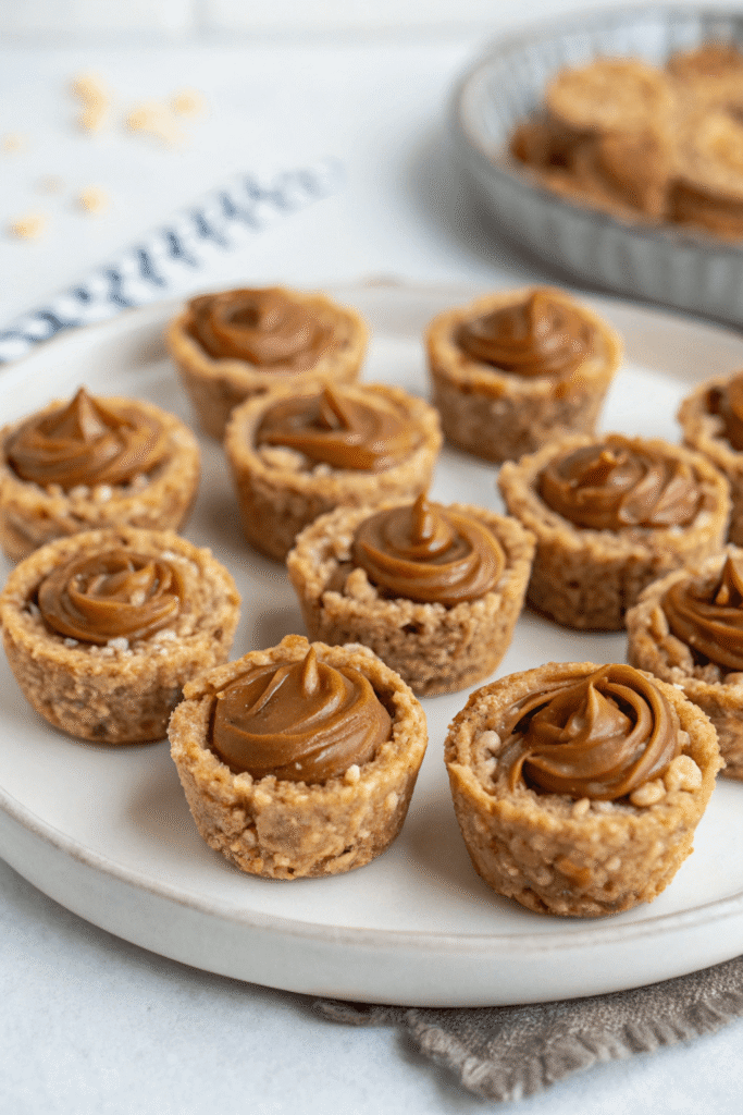easy no bake peanut butter oat cups meal prep