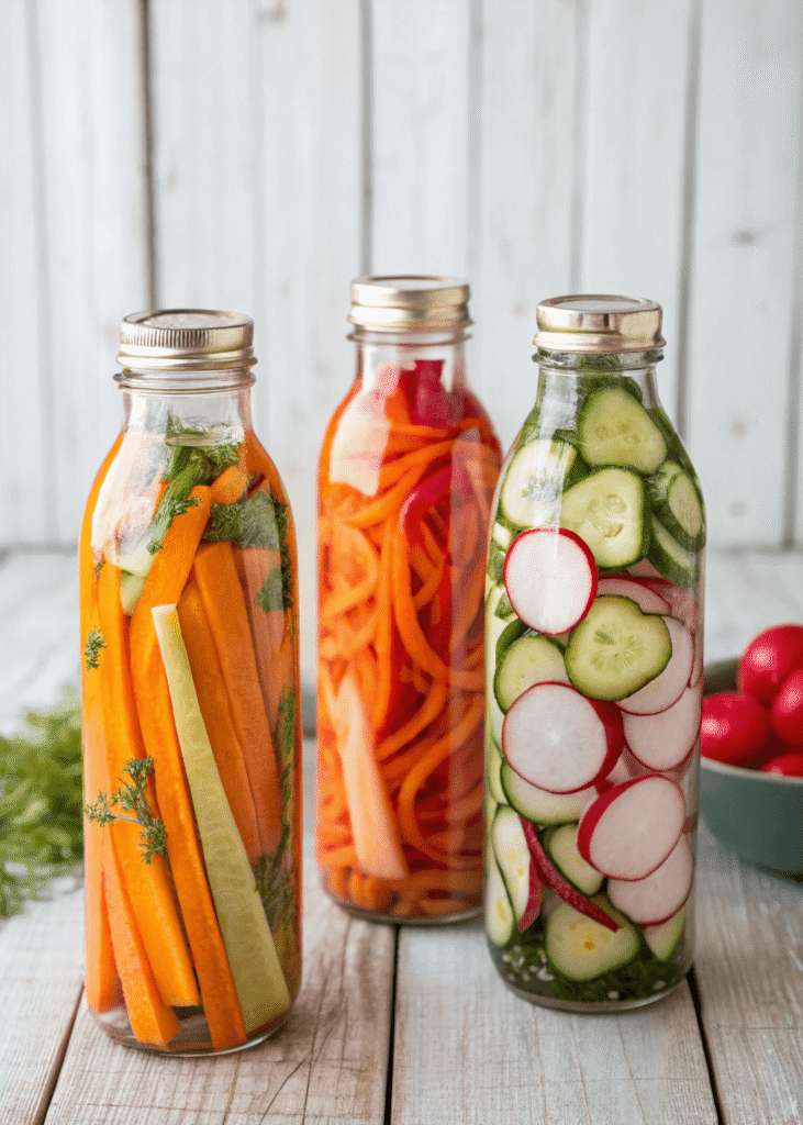 quick pickled vegetables