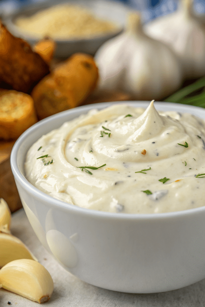Garlic Cream Sauce recipe