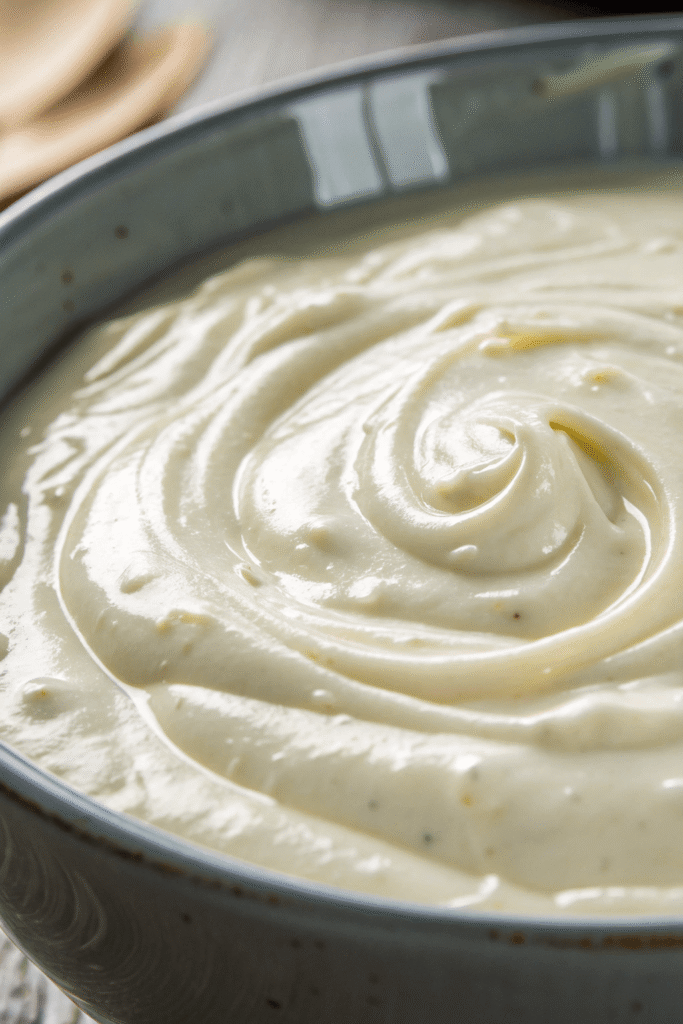 Garlic Cream Sauce recipe step by step
