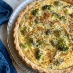 broccoli cheese quiche