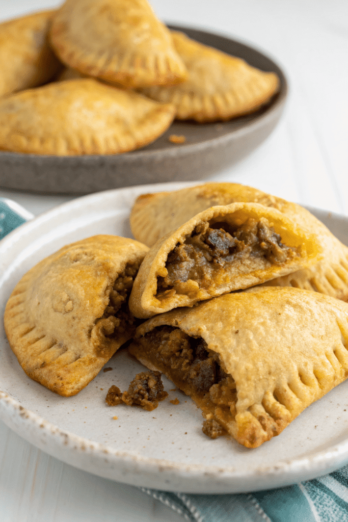 Jamaican Beef Patties near view