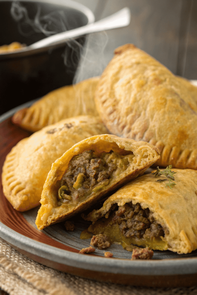 Jamaican Beef Patties meal prep