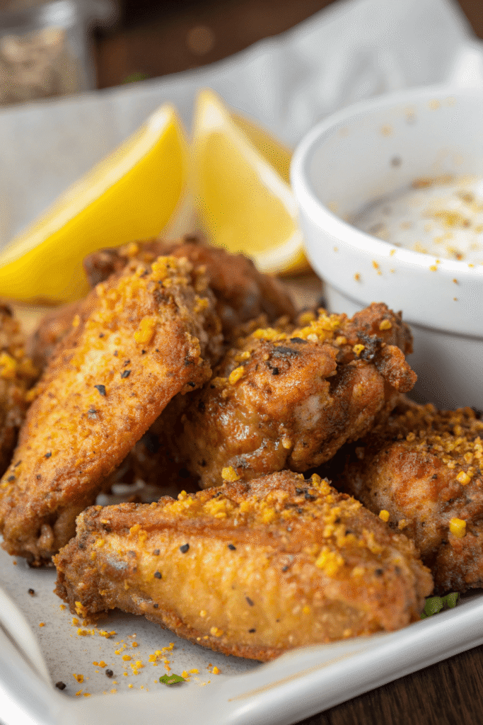 Lemon Pepper Wings recipe