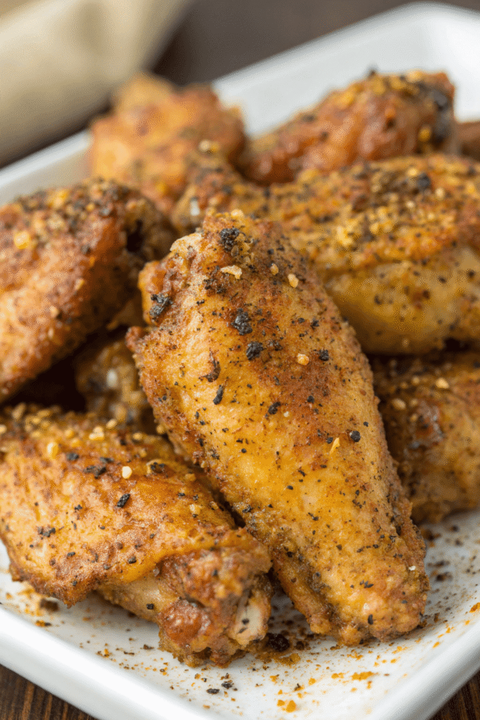 Lemon Pepper Wings recipe step by step