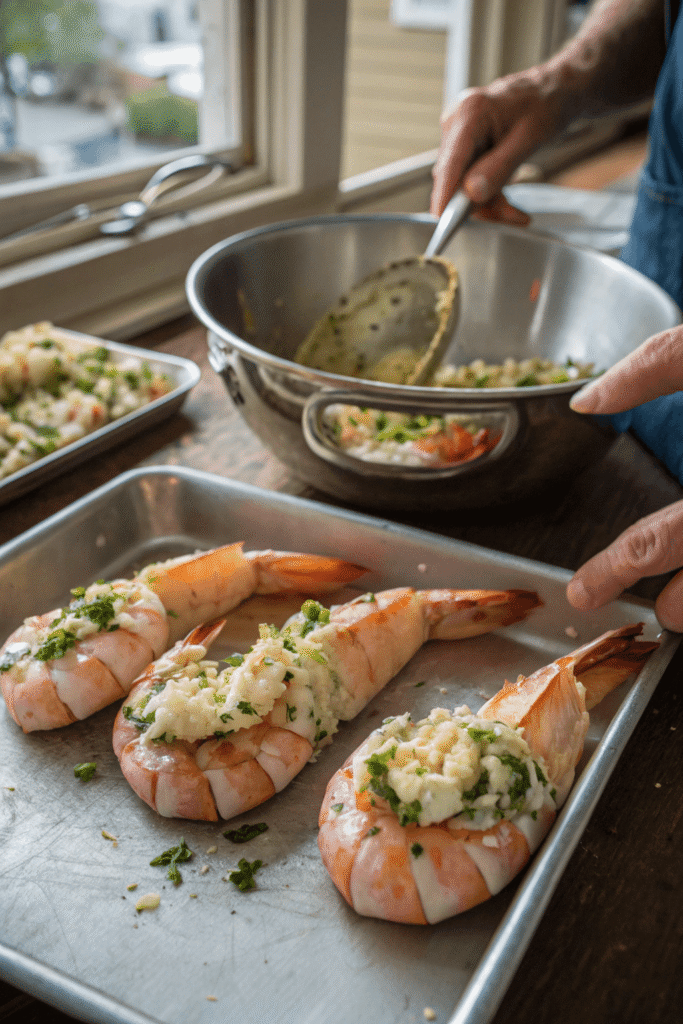 Stuffed Shrimp – meal prep