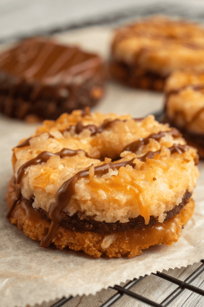 No Bake Samoa Cookies Recipe Step by Step