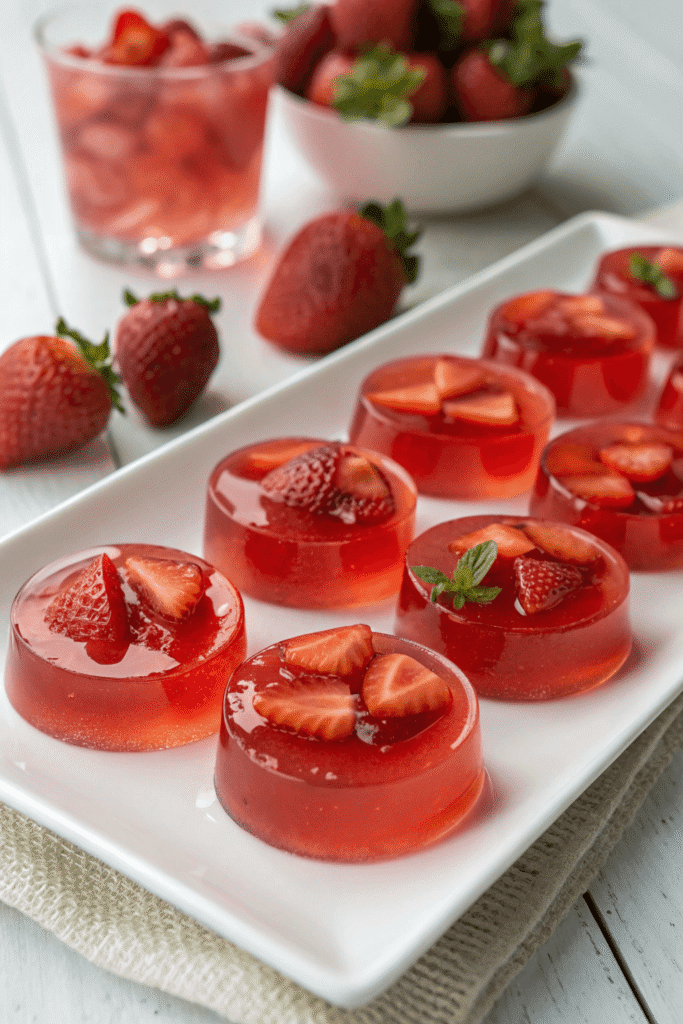 Strawberry Jello Shots Recipe