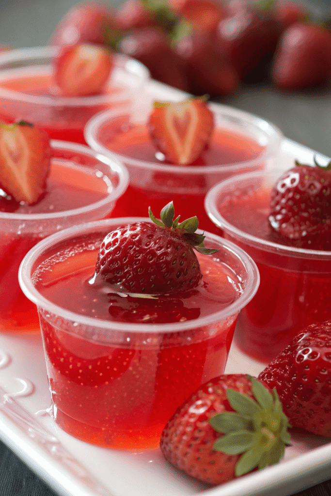 Strawberry Jello Shots Recipe Step By Step